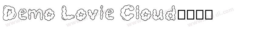 Demo Lovie Cloud字体转换